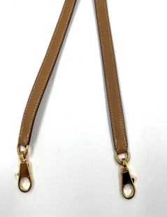 HERMES Shoulder Strap in Gold Epsom Leather