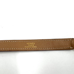 Bandoulière HERMES Epsom gold