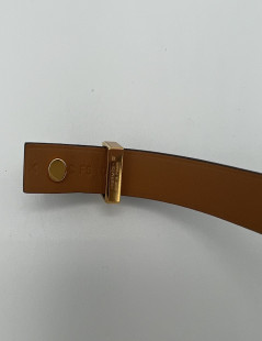 Bracelet HERMES double tour doré