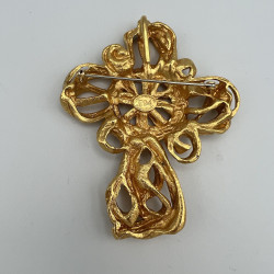 Broche pendentif CHRISTIAN LACROIX Eté 1994