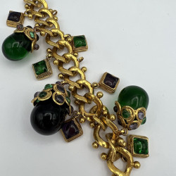 LOEWE golden charm bracelet