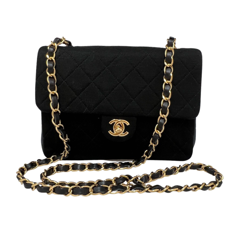 Timeless CHANEL jersey noir Vintage