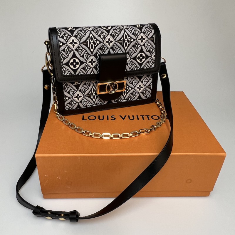Bijoux Bracelet Louis Vuitton Dauphine Marron d'occasion
