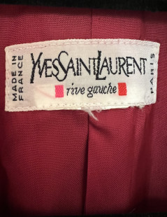 Veste T 42 YSL SAINT LAURENT rouge