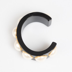 Bracelet CHANEL incrusté perles nacrées