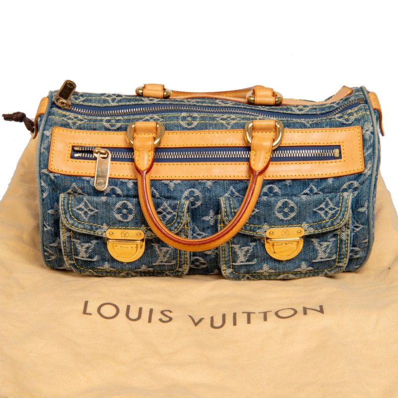Louis Vuitton Suede Denim Jacket Night Blue. Size 48