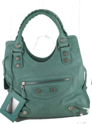 sac BALANCIAGA turquoise