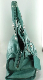 sac BALANCIAGA turquoise