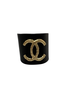 CHANEL Bracelet in Black Leather 