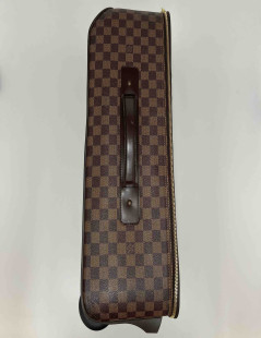 Bagage roulant LOUIS VUITTON damier marron