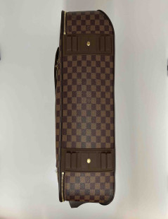 Bagage roulant LOUIS VUITTON damier marron