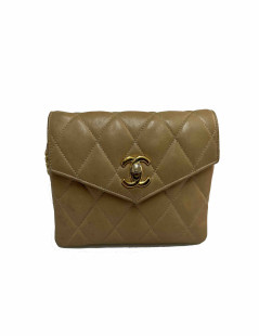 Banane CHANEL vintage beige