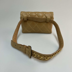 Banane CHANEL vintage beige