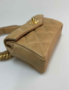 Banane CHANEL vintage beige