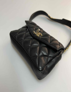 Banane CHANEL vintage noir