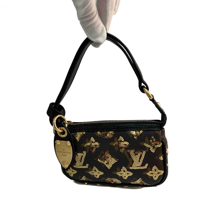 Louis Vuitton Satin Mini Boulogne Bag  Mia Luxury Vintage