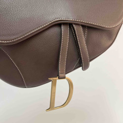 Saddle CHRTISTIAN DIOR marron