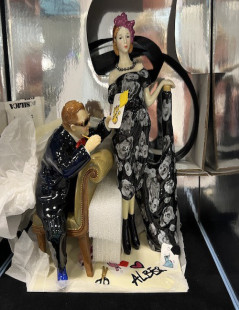 Figurine en porcelaine LANVIN