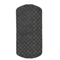 Porte-habits CHANEL toile noire