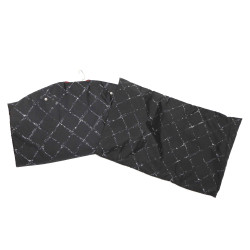 Porte-habits CHANEL toile noire