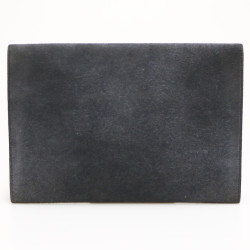 Pochette HERMES daim gris