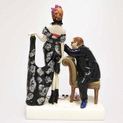 Figurine en porcelaine LANVIN