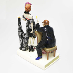 Figurine en porcelaine LANVIN