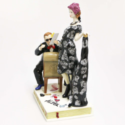 Figurine en porcelaine LANVIN