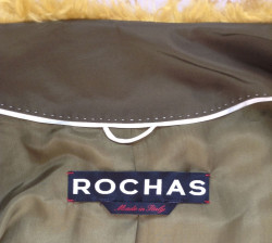 manteau ROCHAS en mohair t