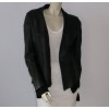 veste ISAAC SELLAM cuir et laine t 40 fr