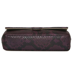 Mini sac ceinture CHANEL lezard violet