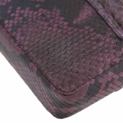 Mini sac ceinture CHANEL lezard violet