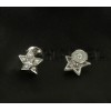 boucles d'oreille CHANEL diamants or blanc joallerie