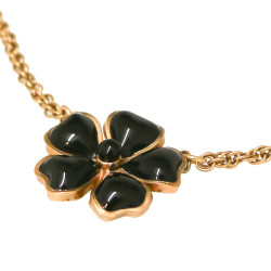 Collier fleurette noir MARGUERITE DE VALOIS