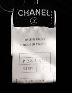 Chanel black swimsuit size 42FR