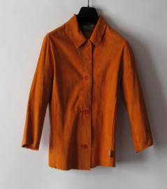 veste MISSONI daim orange t 38 fr