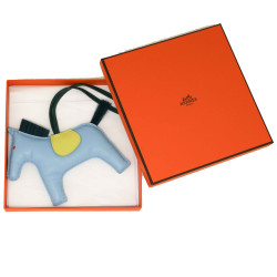 Petit H HERMES cheval bleu