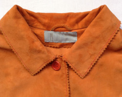 veste MISSONI daim orange t 38 fr