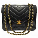 Sac Vintage CHANEL noir