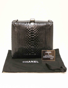 Sac CHANEL python Paris-Rome