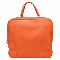 Sac de voyage Omnibus HERMES potiron GM