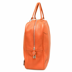 Sac de voyage Omnibus HERMES potiron GM