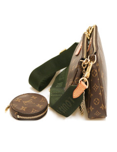 Multi Pochette Accessoires LOUIS VUITTON toile Monogram