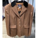 Veste cavalière HERMES T 48 marron