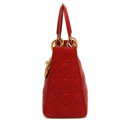 Sac Ladie D DIOR cuir rouge 