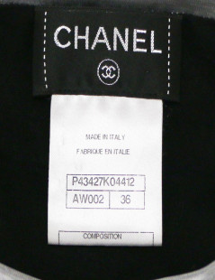 Jogging CHANEL polyester gris