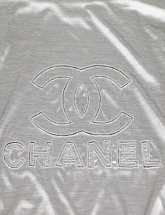 Jogging CHANEL polyester gris