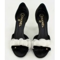 Sandals satin CHANEL T 36.5