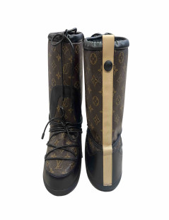 Boots T 30 LOUIS VUITTON toile Monogram