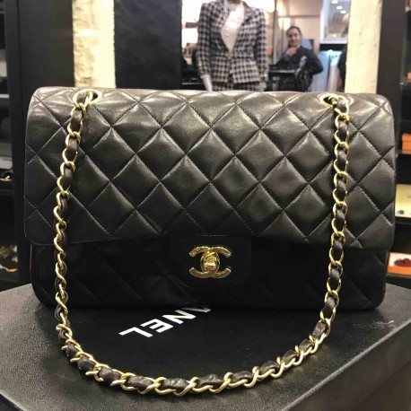 Sac timeless CHANEL en plexi transparent - VALOIS VINTAGE PARIS